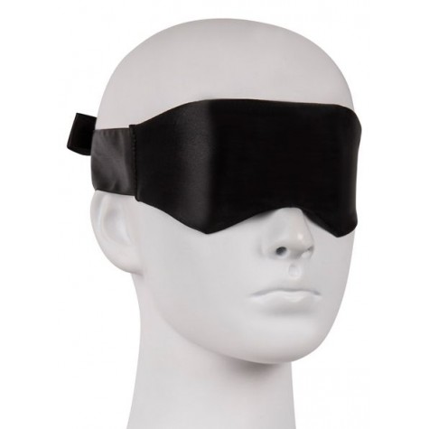 Черная маска без прорезей BLINDFOLD